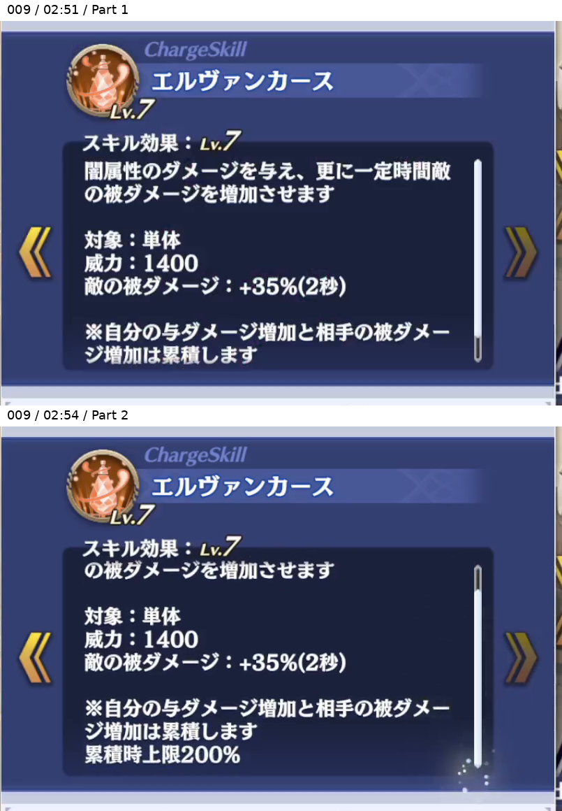 ヘラ=ネア チャージスキル Lv7
