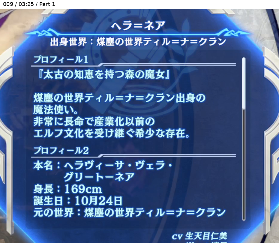ヘラ=ネア 出身世界