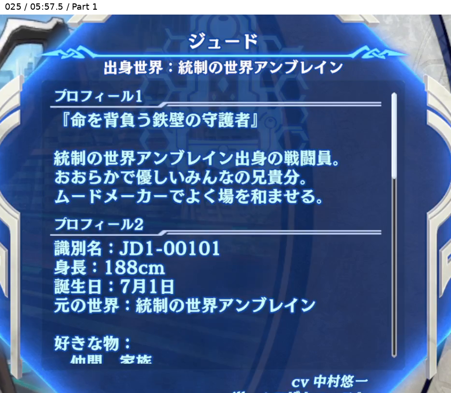 ジュード 出身世界