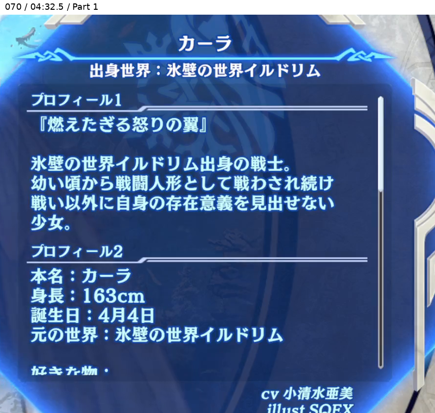 カーラ 出身世界